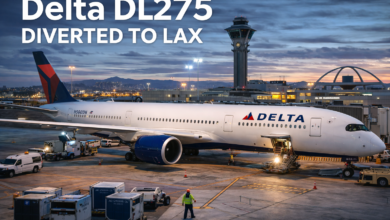 Delta Flight DL275 Diverted LAX