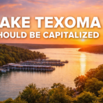 Lake Texoma Should Be Capitalized
