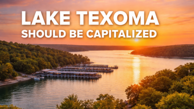 Lake Texoma Should Be Capitalized