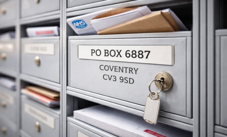 PO Box 6887 Coventry