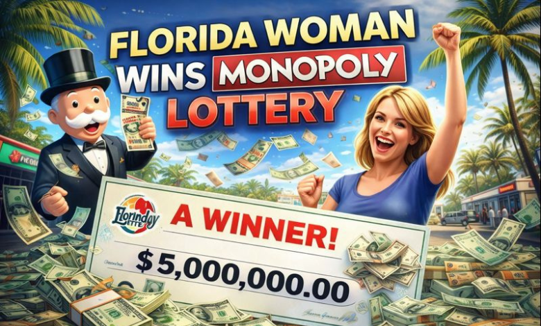 Florida Woman Wins Monopoly Lottery