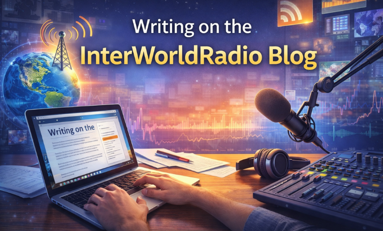 Writing on the InterWorldRadio Blog