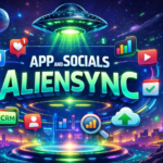 App and Socials Aliensync