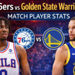 76ers vs Golden State Warriors Match Player Stats