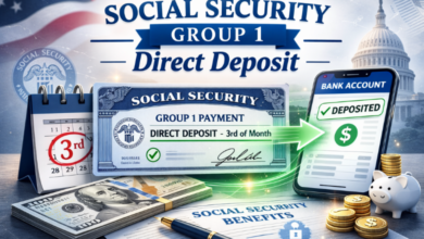 Social Security Group 1 Direct Deposit