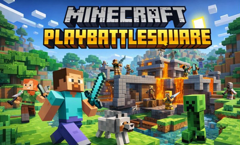Minecraft PlayBattleSquare