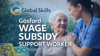Global Skills Gosford Wage Subsidy Support Worker