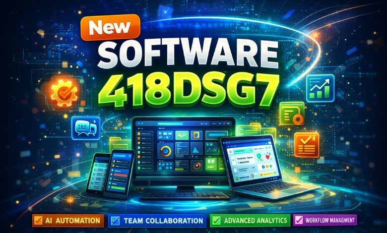 New Software 418DSG7